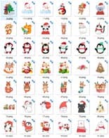 Clipart de Animales de Navidad: Pack de Imágenes